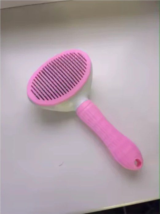 Foto real del cepillo de un comprador